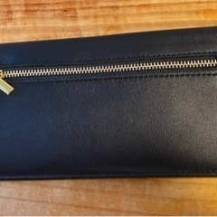 本革財布　黒の画像