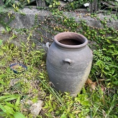 水瓶　荒焼　差し上げます
