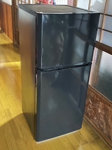 決まりました❗️【今日、または明日のお昼まで❗️】Haier 冷蔵庫（黒）