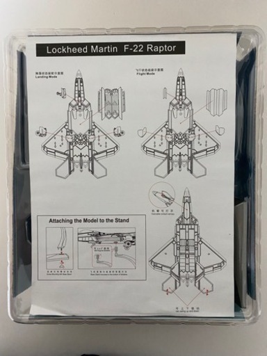 1/72 LOCKHEED MARTIN F-22 ラプター