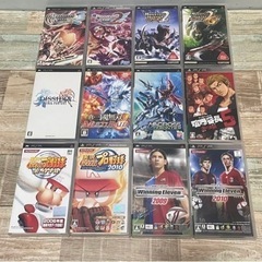 プレイステーションポータブル PSP ソフト まとめ売り