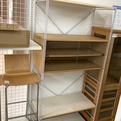 無印良品　ユニットシェルフハイタイプ　二枚ガラス扉付入荷いたしま...