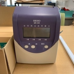 ★SEIKOタイムレコーダー///タイムカード200枚以上付き★...