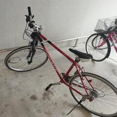 自転車　クロスバイク（変速ギヤアリ）