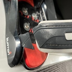スノーボード板（モロー）＋ビンディング（バートン）の画像