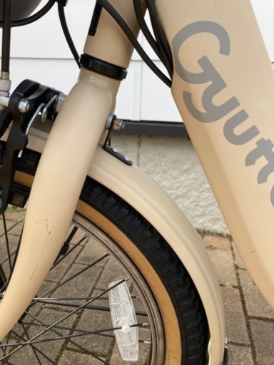 【カバー付き】パナソニック　電動アシスト自転車　ギュット・クルームR・EX