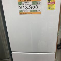Haier/ﾊｲｱｰﾙ　2ドア冷蔵庫　JR-NF148A　148L　2017年製