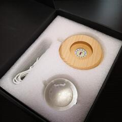 【お取引中】クリスタルボールのオルゴールの画像