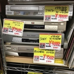 ビデオデッキ 動作確認済み
