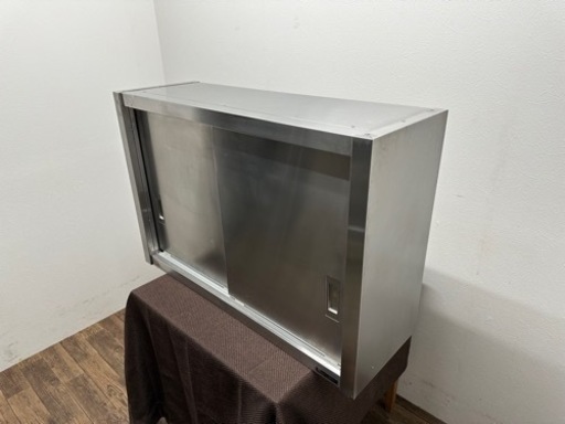 マルゼン　ＭＡＲＵＺＥＮ　業務用　ステンレス　吊り戸棚　吊戸棚　Ｗ９００ｘＤ３００ｘＨ６００ｍｍ　店舗　飲食店　厨房