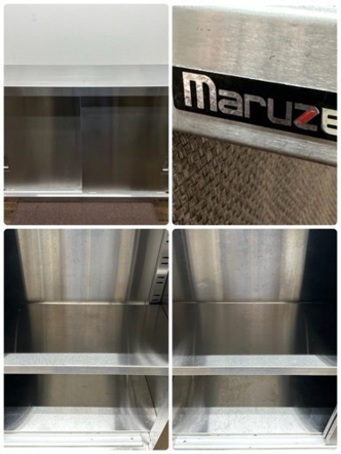 マルゼン　ＭＡＲＵＺＥＮ　業務用　ステンレス　吊り戸棚　吊戸棚　Ｗ９００ｘＤ３００ｘＨ６００ｍｍ　店舗　飲食店　厨房　