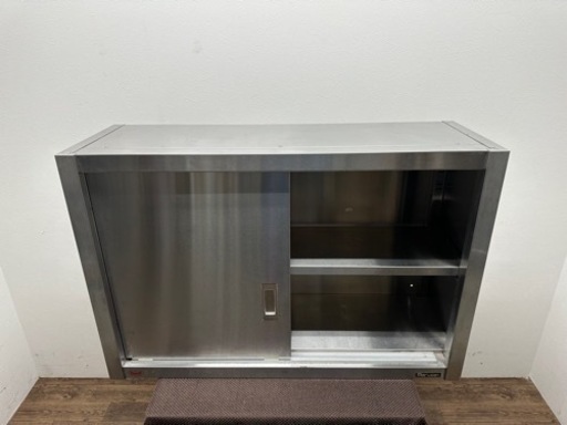 マルゼン　ＭＡＲＵＺＥＮ　業務用　ステンレス　吊り戸棚　吊戸棚　Ｗ９００ｘＤ３００ｘＨ６００ｍｍ　店舗　飲食店　厨房　