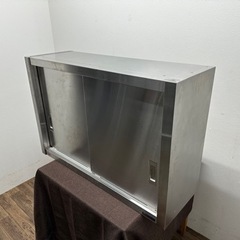 マルゼン　ＭＡＲＵＺＥＮ　業務用　ステンレス　吊り戸棚　吊戸棚　Ｗ９００ｘＤ３００ｘＨ６００ｍｍ　店舗　飲食店　厨房　②