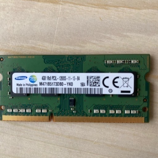 サムスンメモリー4GB