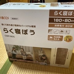 電気毛布　らく寝坊