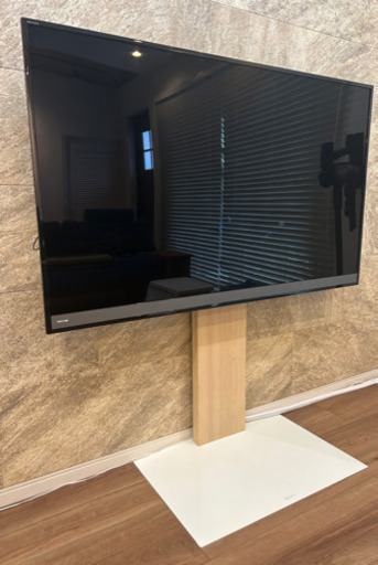 【受渡先決定】(スタンド付！)TOSHIBA REGZA 58インチ　4K液晶テレビ
