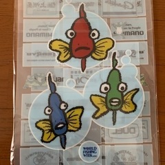 WORLD  fishing  week   クリアファイル ２枚入りが3組、計6枚に  新品未使用品　非売品の画像