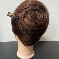 本格的なヘアレッスン♫の画像