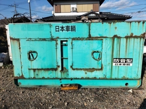 日本車輌発電機 73/90 KVA 不動