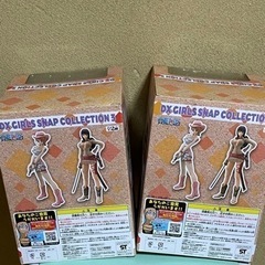 ONE PIECE DX GIRLS SNAP COLLECTION ナミ&ロビン　フィギュアの画像
