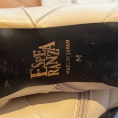 ニーハイブーツ　アイボリーの画像