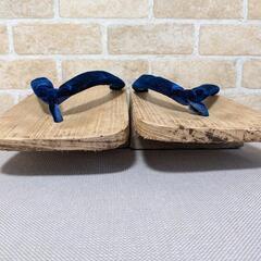 メンズ 白木 桐下駄 おき宗の画像