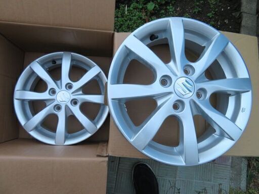 新型スズキアルト用純正アルミホイル（６本）