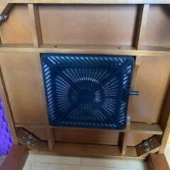 ※値下げ！◇こたつ　ガラス面材　テーブルとして使用していますの画像