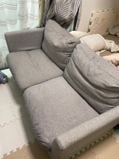 ニトリ　2人掛けソファ