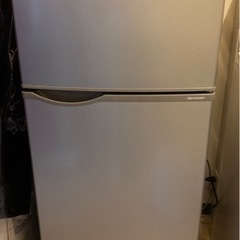 冷蔵庫　シャープ　2ドア
