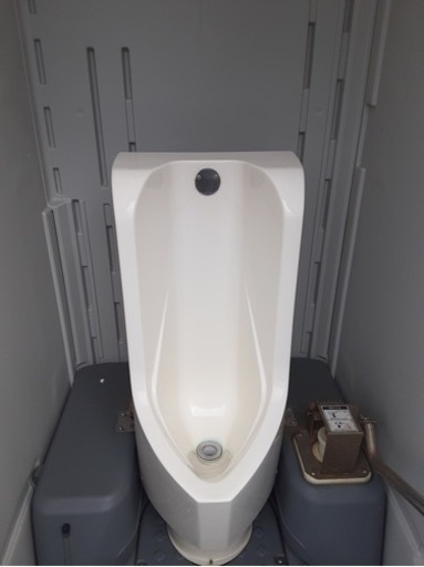 【値下げしました】ハマネツ　仮設トイレ（小便器・汲み取り）