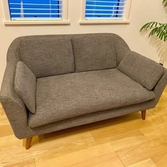 NOCE ソファー♪2人掛け♪グレー