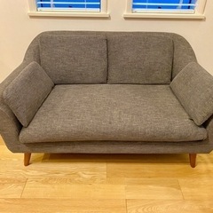 NOCE ソファー♪2人掛け♪グレー