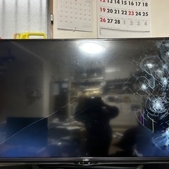 液晶テレビ50型　ジャンク品