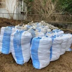 庭土　残土　土嚢袋入り　無料