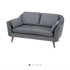 【そばかすプッチー】NOCE 2人掛けソファ グレー 北欧風 そばかすプッチー】NOCE 2人掛けソファ グレー 北欧風 そばかす