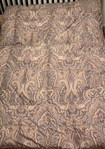 西川高級羽毛ふん　美品　日本製　使用頻度少なめ　収納袋付き