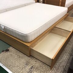 愛品館八千代店】無印良品 セミダブルベット 超高密度ポケットコイル