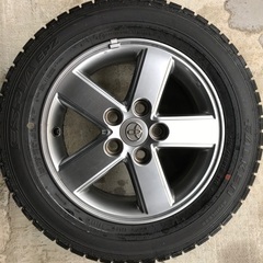 No.56スタッドレス195/65/R15 5H PCD114.3 アルミ付4本セット