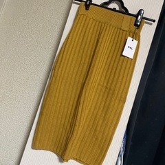 ニットタイトスカート　