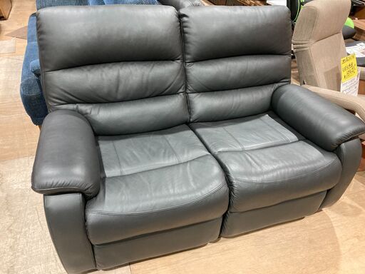 【愛品館市原店】ニトリ　2人掛け電動リクライニングソファ
