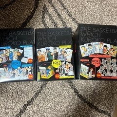 黒子のバスケ全巻 特性収納BOX クリアスタンド17体の画像