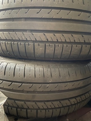引取り限定。215/65R16 ホイール付き夏タイヤ