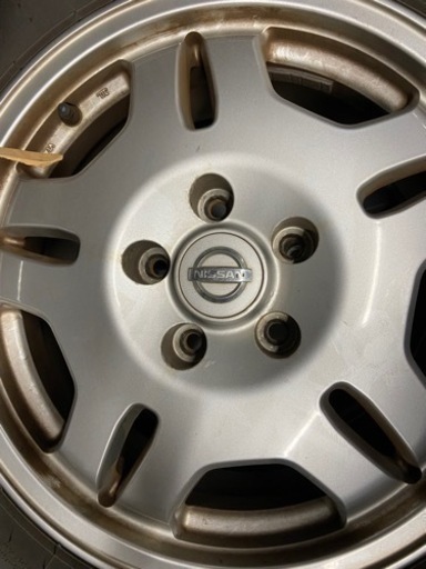 引取り限定。215/65R16 ホイール付き夏タイヤ