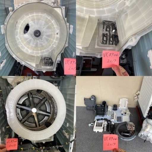 内部ほぼ新品！分解洗浄済み！送料設置無料！Panasonic NA-VX8900L ドラム式洗濯機