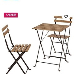 ※お値下げ【IKEA】TÄRNÖ テルノー チェア1脚 屋外用,...
