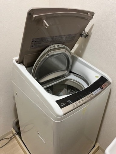 【2月23日まで】洗濯乾燥機日立BW-DV90B