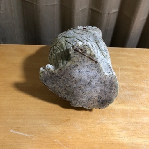フクロウ 石像