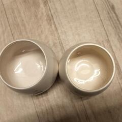陶器　ペアカップの画像