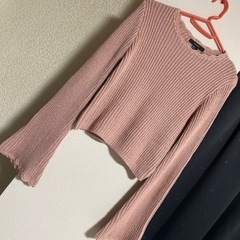 袖フレアニット　Forever21